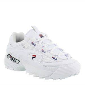 NWOT Fila White D-Formation Sneakers
